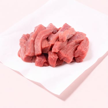 Émincé de veau tendre et maigre, découpe artisanale