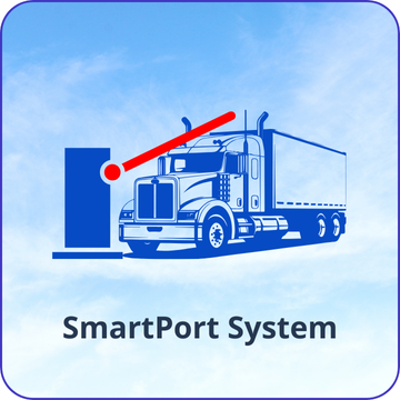 SmartPort vehicle access control for ports, warehouses, and logistics zones