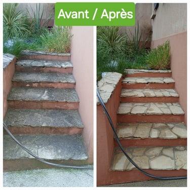 Nettoyage terrasse en pierre à Saint-Maur-des-Fossés