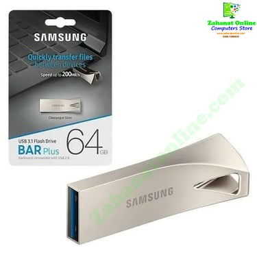 64 GB USB Flash Drive on White Background zahanatonline.com