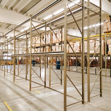 scaffalatura industriale porta pallet