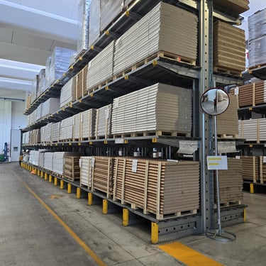 scaffalatura porta pallet