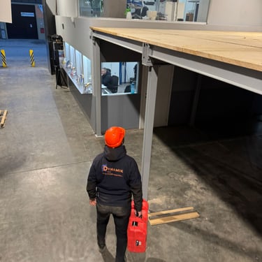 soppalco costruito da dynamik work services