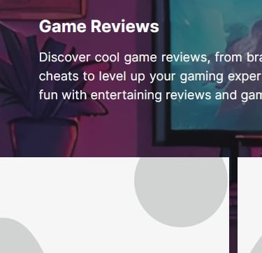 Game Reviews