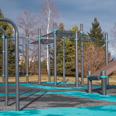 Terrain de Street Workout Kenguru Pro.