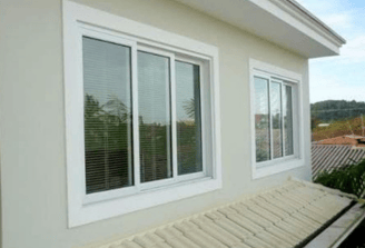 Janela de alumínio branco da linha Suprema