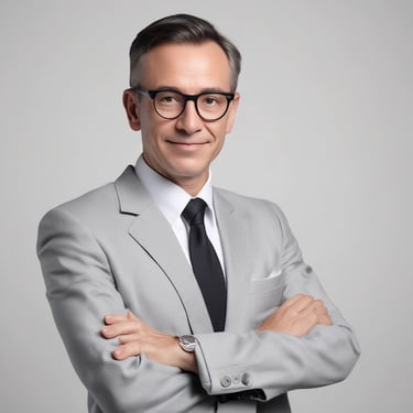 man standing near balcony