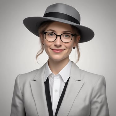 woman wearing black crew-neck shirt