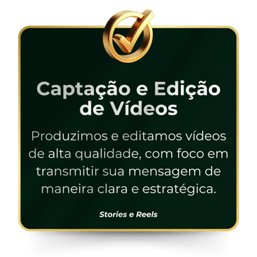 Captação e edição de vídeos