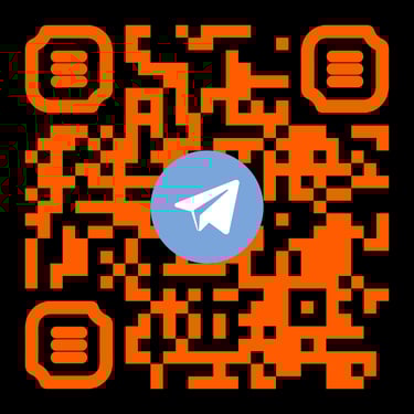 QR code telegram recu
