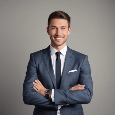 A thoughtful man journaling outdoors surrounded by nature, embodying growth and insight.