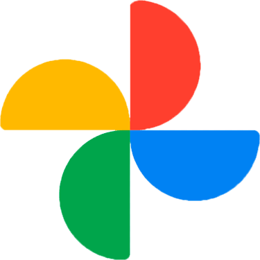 a google search engine logo with a colorful image of a colorfully colored circle