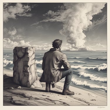 a man riding a skateboard down the side of a ramp