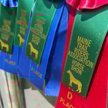 Maine Trail Riders ribbons