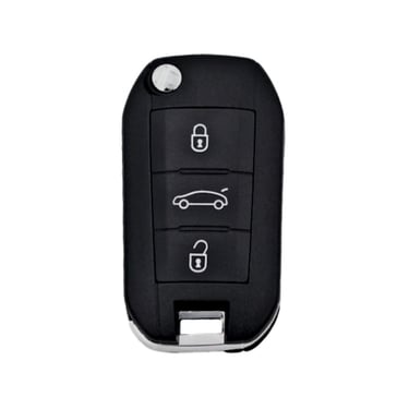 Autosleutel voor een Peugeot 208 2008 301 308 3008 RCZ 508 408 2008 307