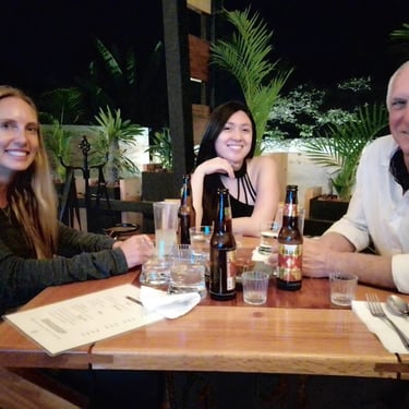 Dinner at Jalatlaco neighborhood with one of Vibrant Spanish teachers