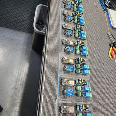 Clock controller production