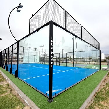 Entrega final de cancha de pádel