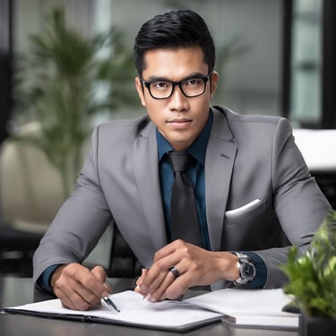 two men wearing blue lab coats