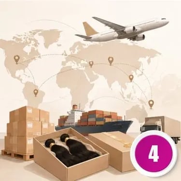 Ordering & Shipping Process for Vietnamese Hair Wigs & Extensions