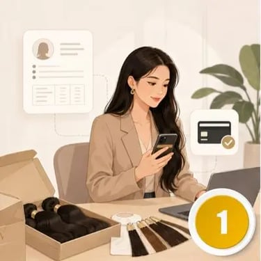 Ordering & Shipping Process for Vietnamese Hair Wigs & Extensions