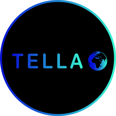 Logo Tella Conseil Pastille noire