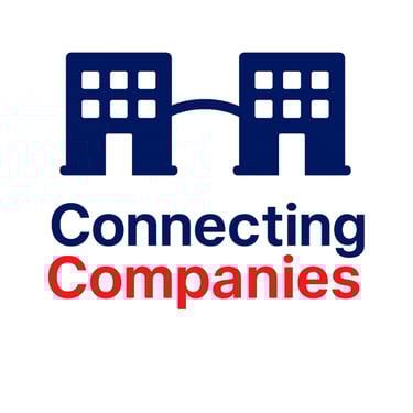 a logo for a company that is connected to a computer