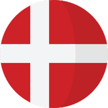a flag of the danish flag of the country of denmark