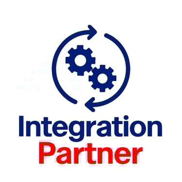 a logo for the integration partner of the integration partner