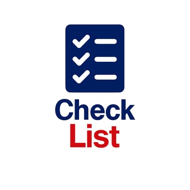 a checklist list of items that are in the checklist