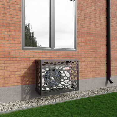 Metalinė apdaila kondicionieriui