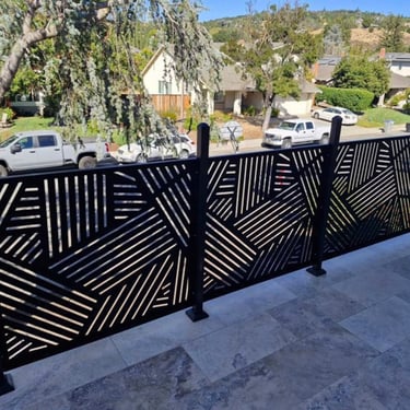 Apsauginės tvorelės | Metalinės pertvaros