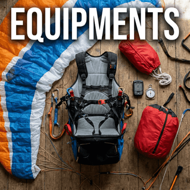 paragliding equipments