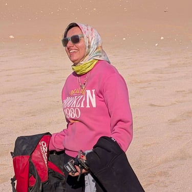 maysa mardy paragliding egypt trip