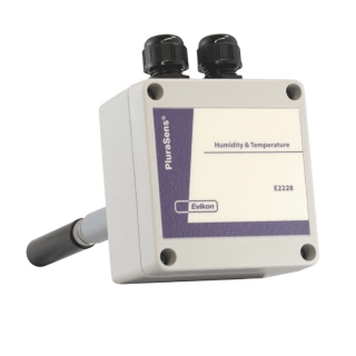 Evikon Humidity and Temperature Transmitter Duct Mount E2228-DM | SL Process Measurement