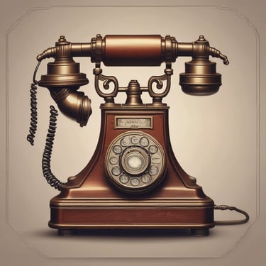 Téléphone à l'ancienne