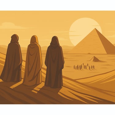 Alien origin story art used for education in a writing masterclass course on Udemy.