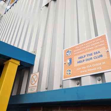 SSA donate £14000 for canopies in QLE