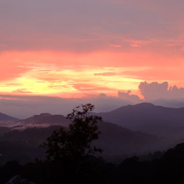 Sunset view form BlackHole