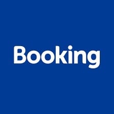 a blue and white sign that says,'bookings are not allowed