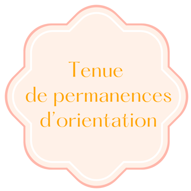 Tenue de permanences d'orientation