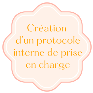Création d'un protocole interne de prise en charge