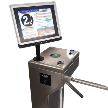 Torniquete para gimnasio