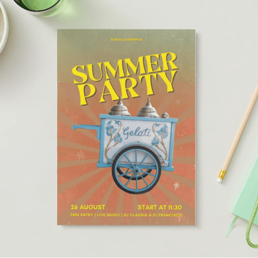 Customizable Canva promotional flyer design template by Digisign by Nok Werner