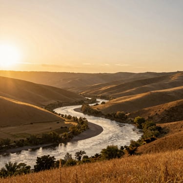 Portrait of a smiling woman using a laptop in a cozy home office.