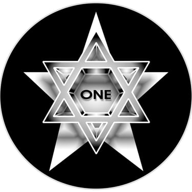 I Am One Tarot School The Logo “This system moves between structure and experience — always returning to one center.”