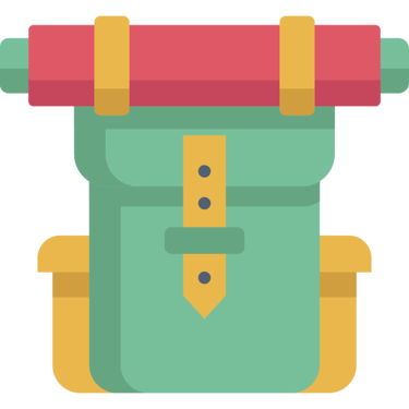 an illustration of a backpack