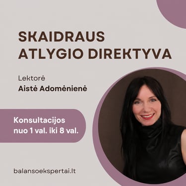 Skaidraus atlygio direktyva