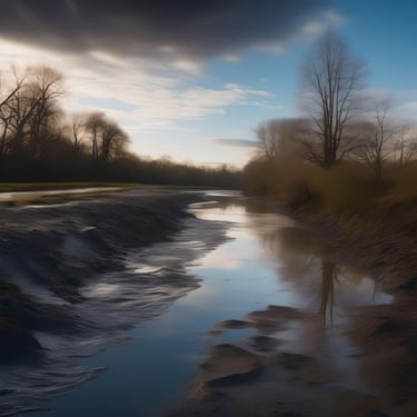 La rivière en cendres