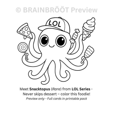 alt="Snacktopus for Preview Only (Rare)""